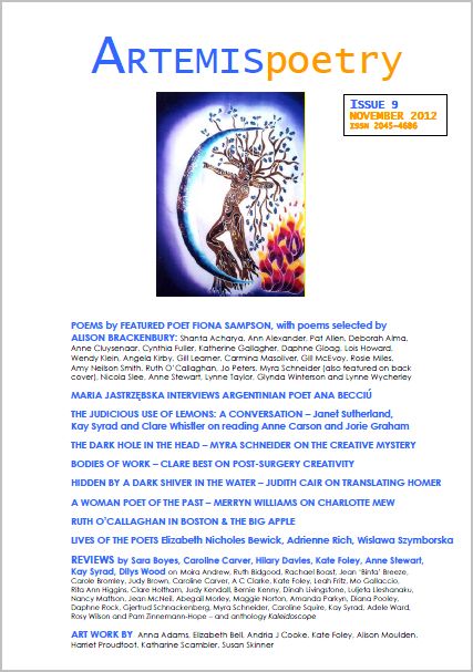 artemispoetrycoverissue9front