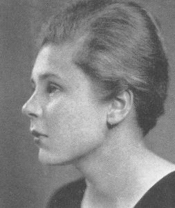 Elizabeth Bishop, 1934 Vassar Yearbook, Public Domain Photograph