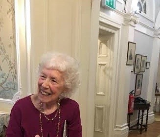 English Poet Myra Schneider at her 80th Birthday celebration and the launch of her 12th collection
