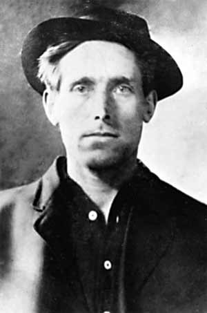 Joe Hill (1879-1915), born Joel Emmanuel Hägglund, Swedish-American labor activist, song writer, and member of the Industrial Workers of the World (the "Wobblies")